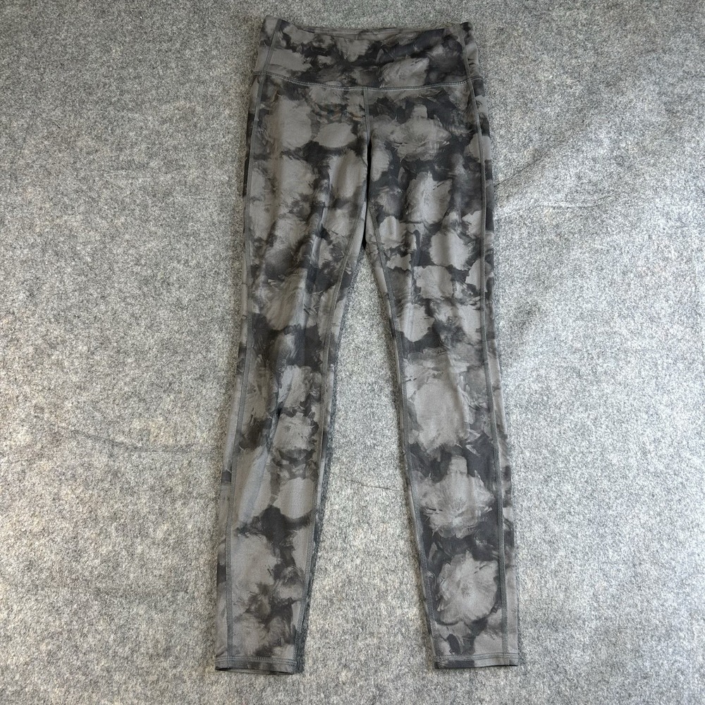 Athleta Chaturanga Leggings Women's Small Floral Crush Silver Bells High Rise